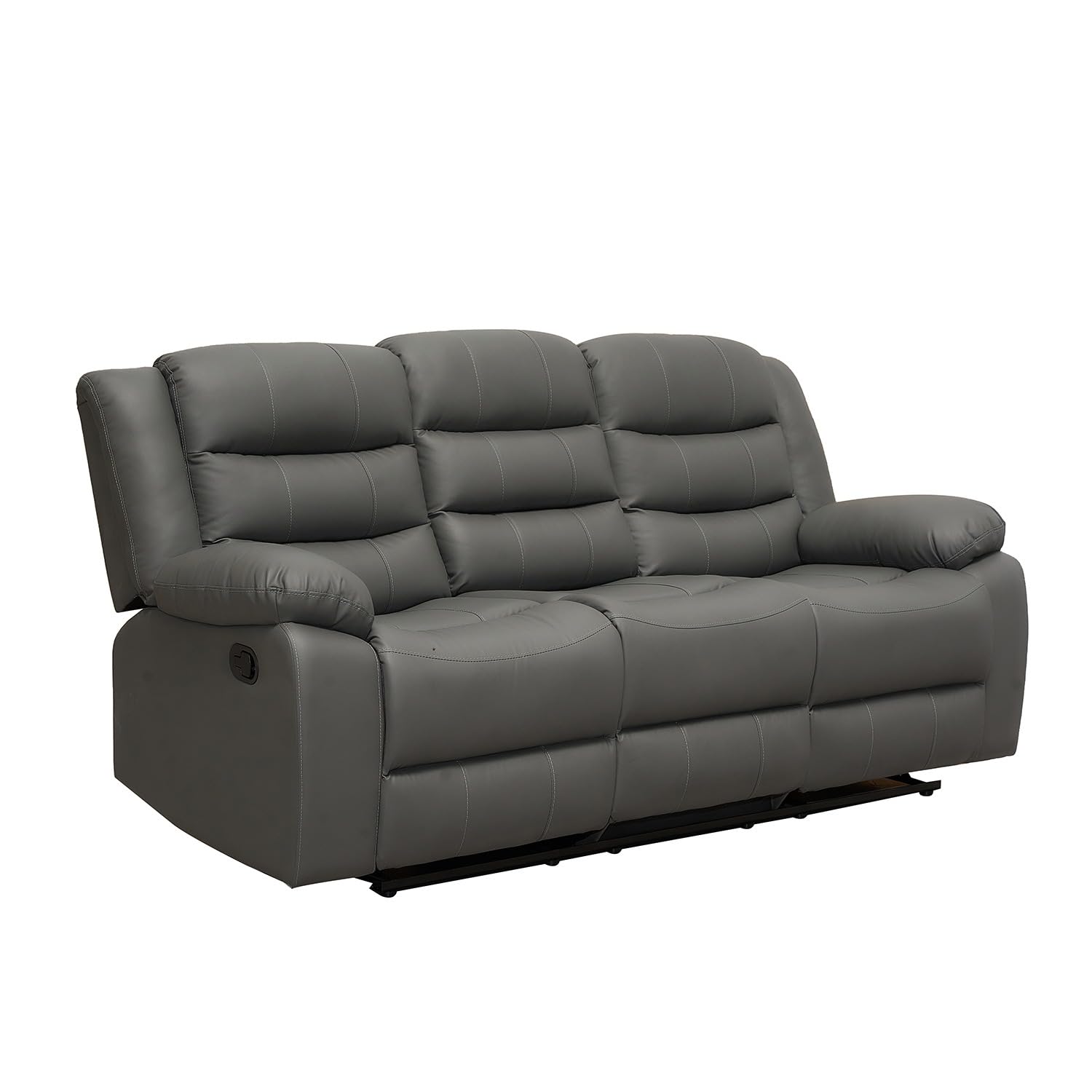 Version 1.0.0 ROMA LEATHER GREY 3 SEATER